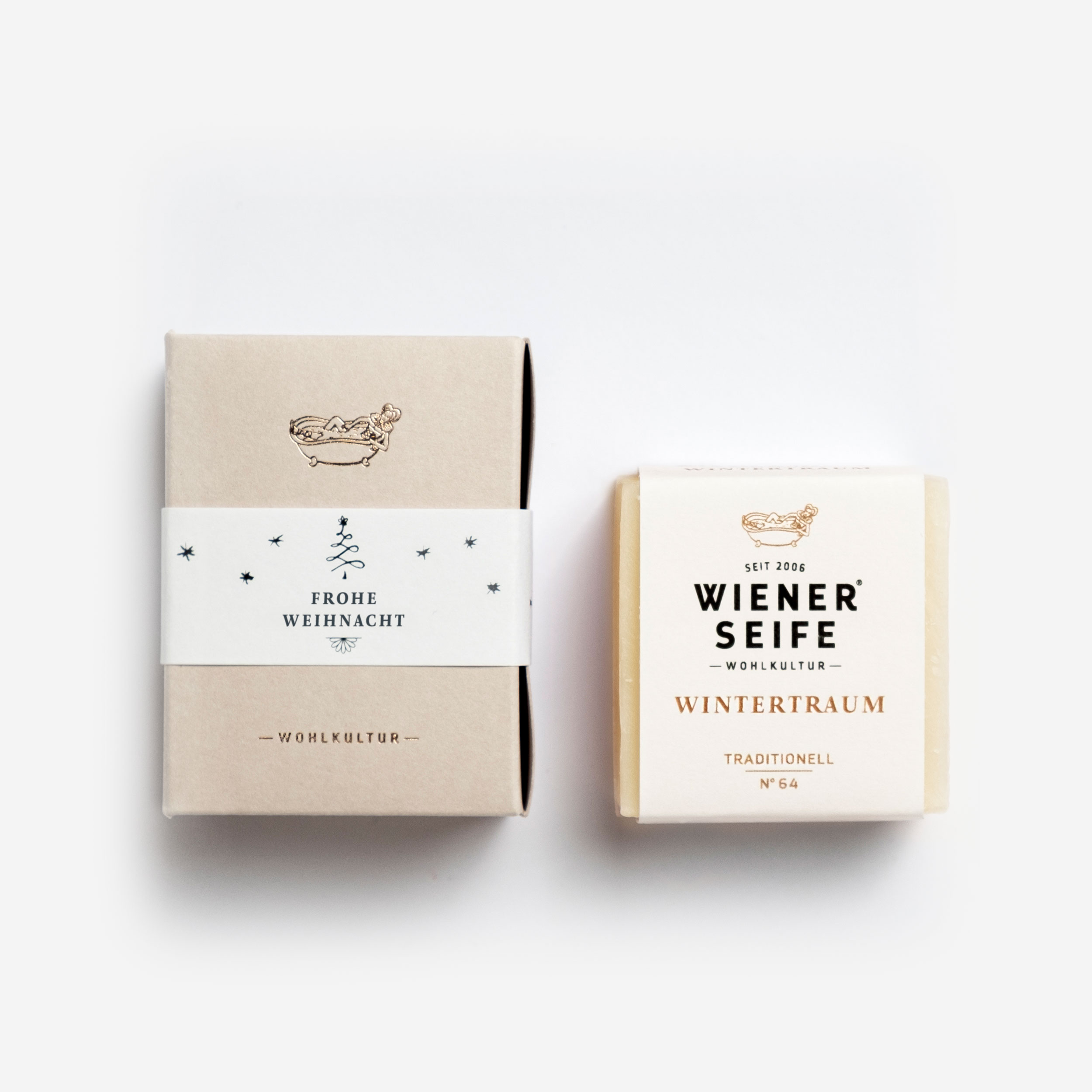 Mini Seife Wintertraum N°64 - Geschenkverpackung