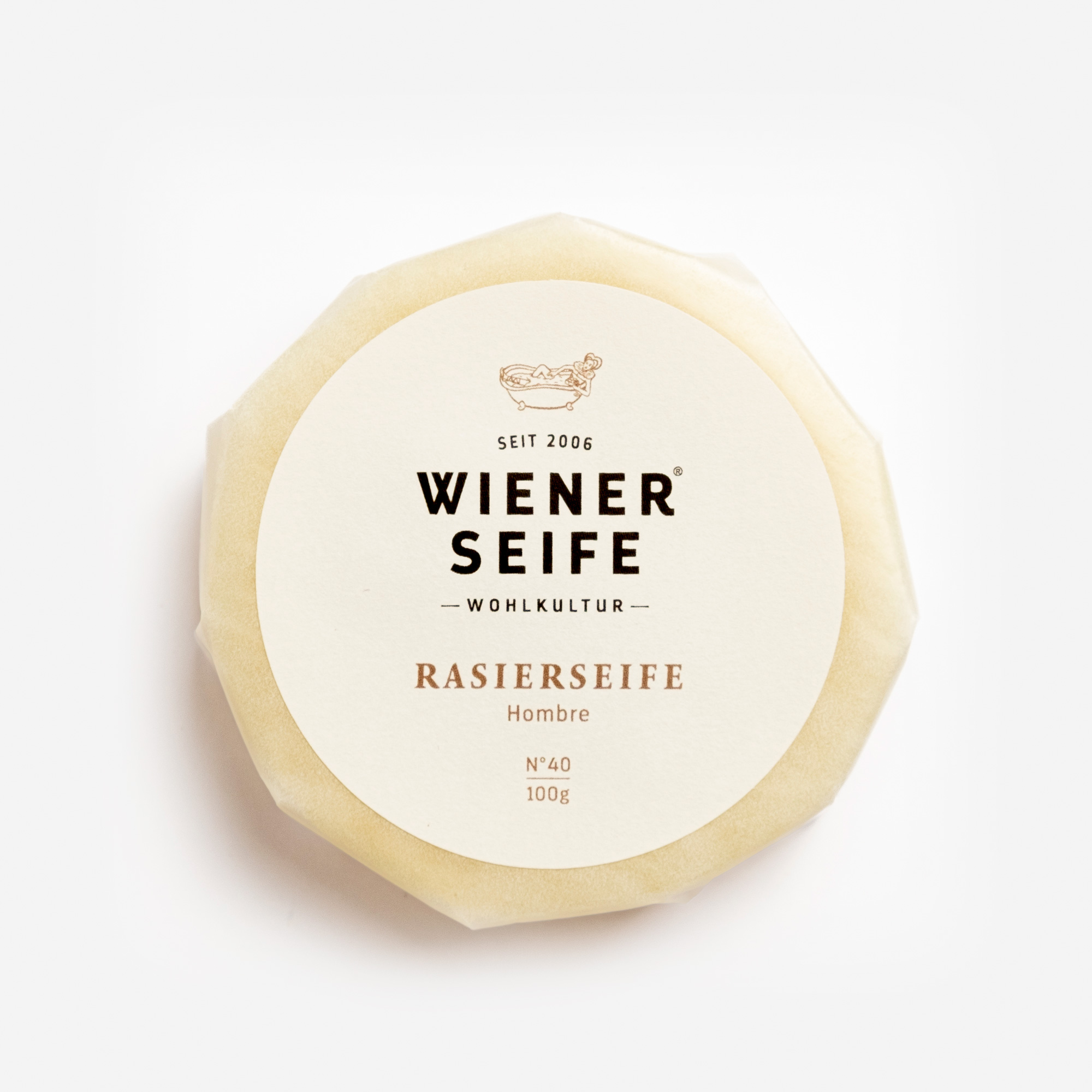 Rasierseife Hombre N°40, Nachfüllung