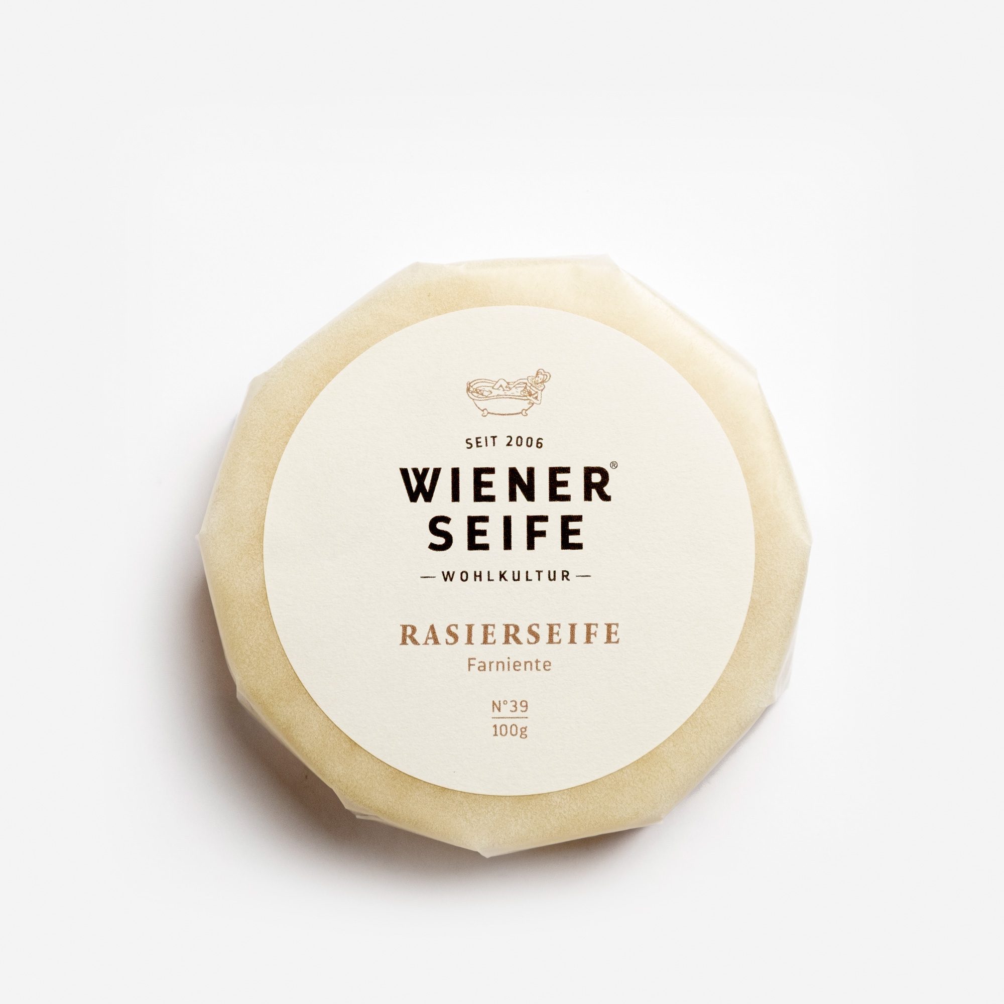 Rasierseife Farniente N°39, Nachfüllung Rasierseife Farniente N°39, Nachfüllung