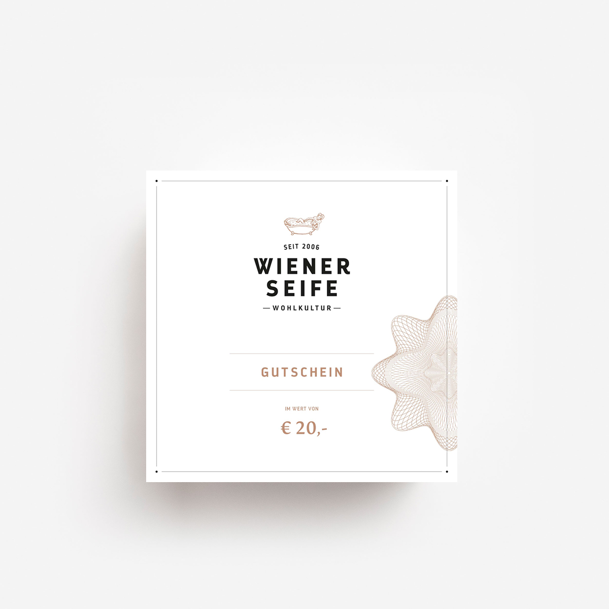 WIENER SEIFE Gutschein WIENER SEIFE Gutschein