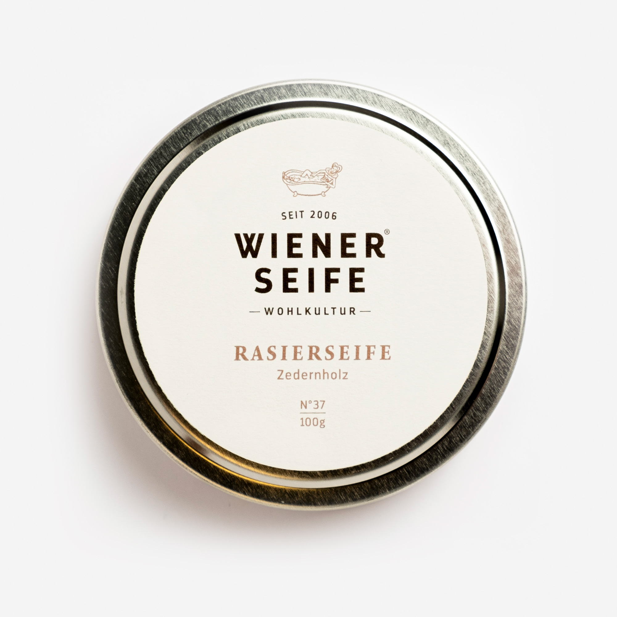 Rasierseife Zedernholz N°37, Dose Rasierseife Zedernholz N°37, Dose