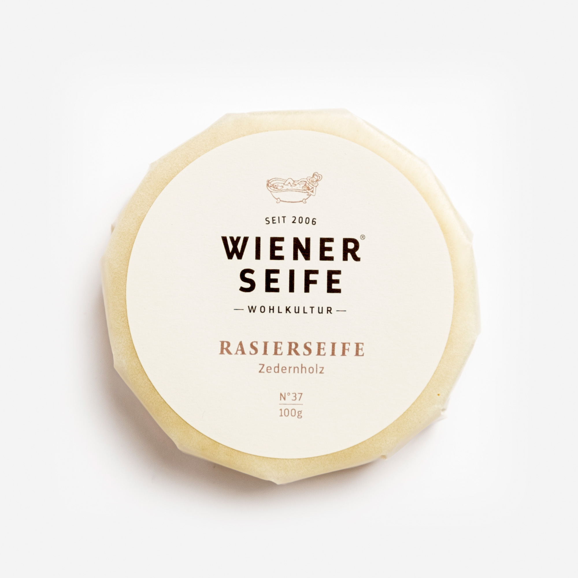 Rasierseife Zedernholz N°37, Nachfüllung Rasierseife Zedernholz N°37, Nachfüllung
